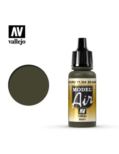 VALLEJO MODEL AIR 71324 BS DARK GREEN