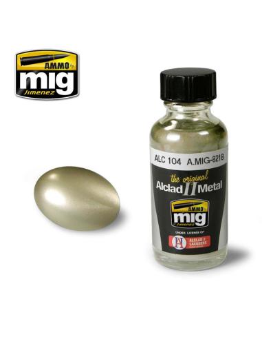 AMMO BY MIG JIMENEZ ALCLAD II METAL PALE BURNT METAL 8218