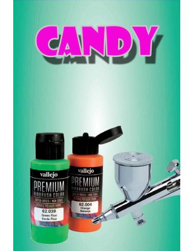 VALLEJO PREMIUM AIRBRUSH 62077 CANDY RACNG GREEN
