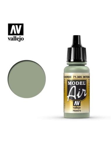 VALLEJO MODEL AIR 71305 INTERIOR GREY GREEN