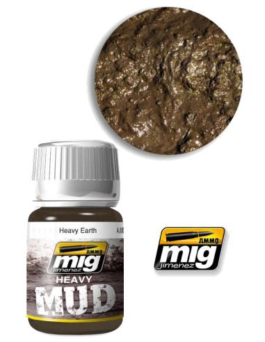 AMMO BY MIG JIMENEZ HEAVY MUD TEXTURE HEAVY EARTH 1704