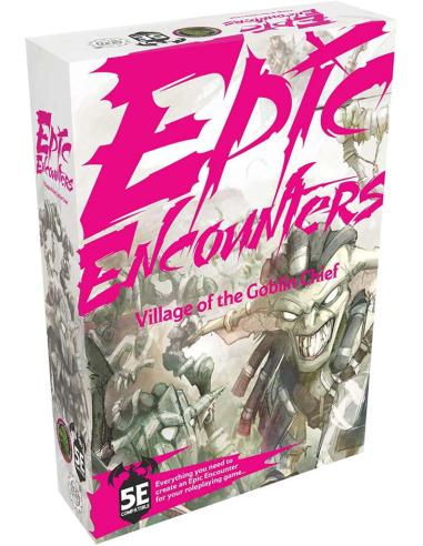 STEAMFORGED GAMES EPIC ENCOUNTERS-VILLAGE OF GOBLIN CHIEF