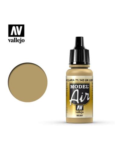 VALLEJO MODEL AIR 71143 UK LIGHT STONE