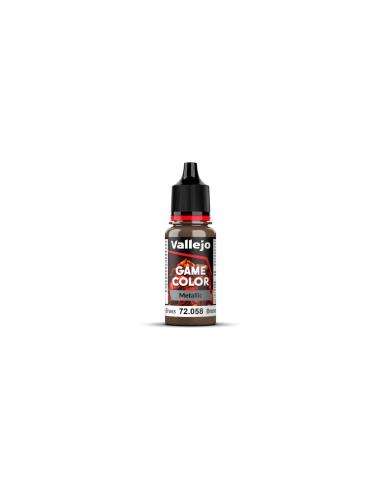 VALLEJO GAME COLOR 72058 BRASSY BRASS