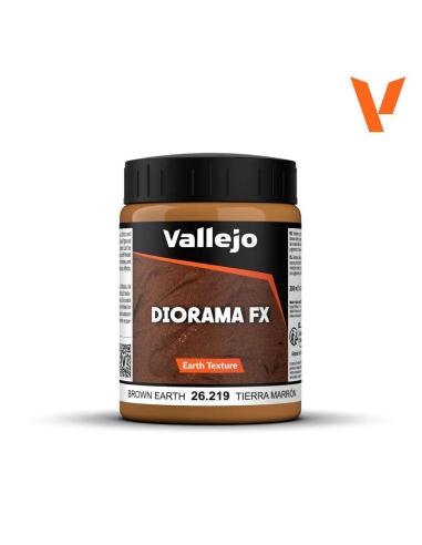 VALLEJO DIORAMA EFFECTS 26219 BROWN EARTH