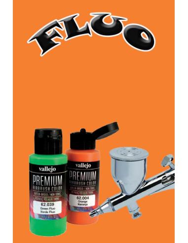 VALLEJO PREMIUM AIRBRUSH 62033 ORANGE FLUO