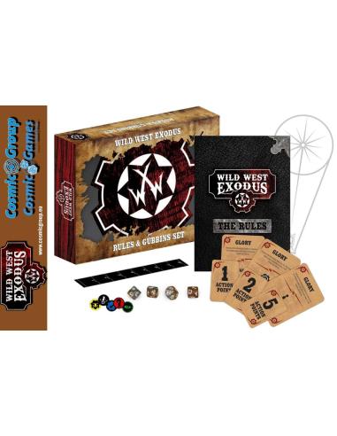 WARCRADLE STUDIO WWE WILD WEST EXODUS RULES & GUBBINS SET