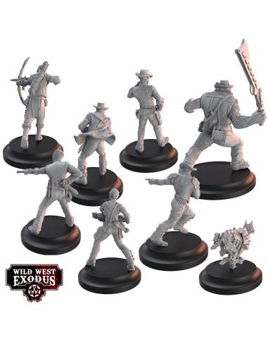 WARCRADLE STUDIO WWE THE DEADLY SEVEN POSSE