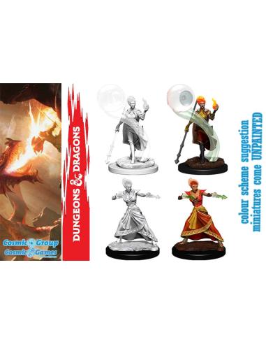 WIZKIDS D&D NOLZUR MUM FIRE GENASI FEMALE WIZARD