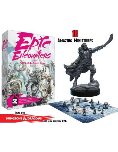 STEAMFORGED GAMES EPIC ENCOUNTERS CAMP OF THE BANDIT TWINS