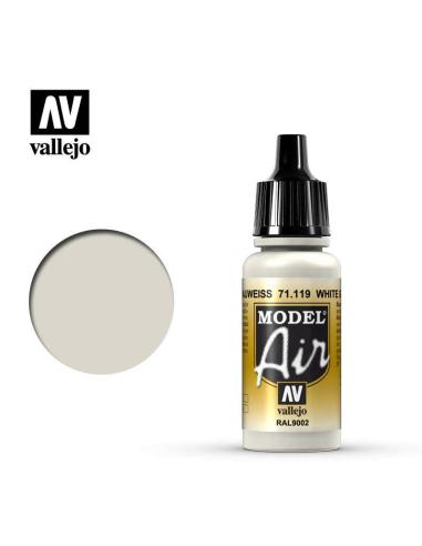 VALLEJO MODEL AIR 71119 WHITE GREY