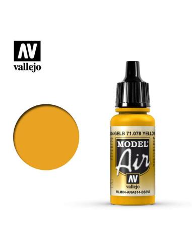 VALLEJO MODEL AIR 71078 YELLOW RLM04