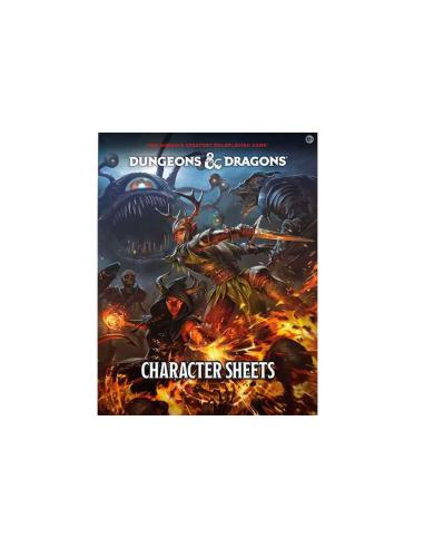 WIZARDS OF THE COAST D&D 2024 CHARACTER SHEETS