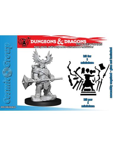 WIZKIDS D&D FRAMEWORKS-DWARF BARBARIAN FEMALE