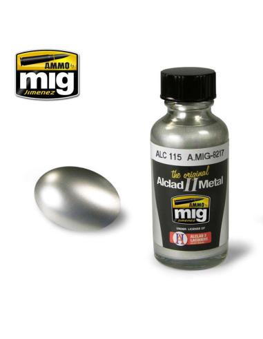 AMMO BY MIG JIMENEZ ALCLAD II METAL STAINLESS STEEL 8217