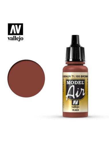 VALLEJO MODEL AIR 71105 BROWN RLM26