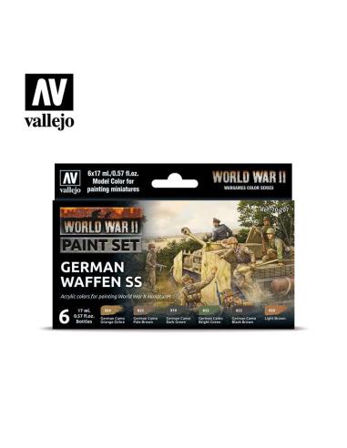 VALLEJO GERMAN WAFFEN SS COLOR SET 70207