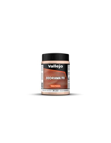 VALLEJO DIORAMA FX 26222 WATER TEXT BROWN WATER