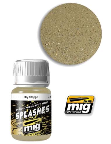 AMMO BY MIG JIMENEZ SPLASHES & MUD TEXTURE DRY STEPPE 1751