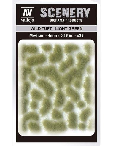 VALLEJO TUFT WILD SC407 LIGHT GREEN MEDIUM