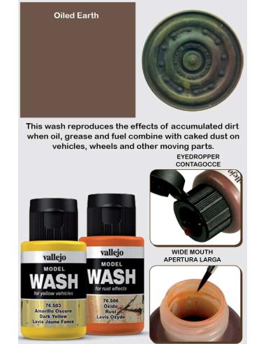 VALLEJO MODEL WASH 76521 OILED EARTH
