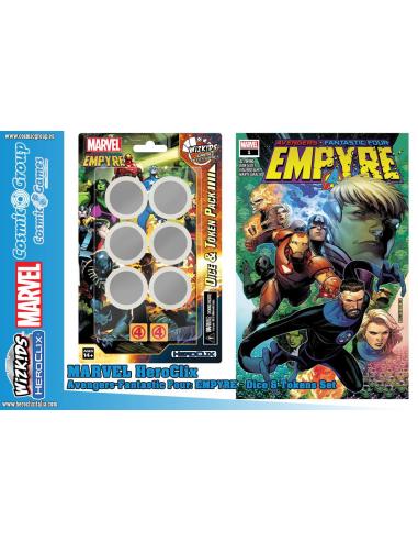 WIZKIDS MHC AVENGERS F4 EMPYRE DICE & TOKEN
