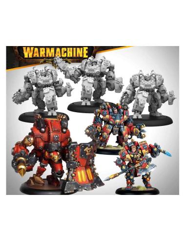 STEAMFORGED GAMES WARMACHINE KHADOR ANNIHILATORS COM.CADRE