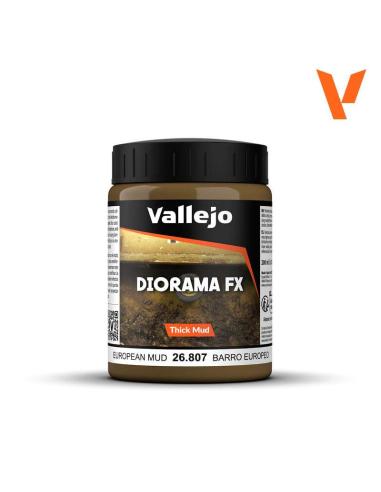 VALLEJO DIORAMA EFFECTS 26807 EUROPE SPLASH MUD
