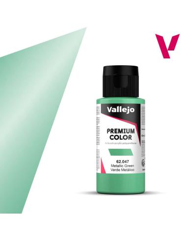 VALLEJO PREMIUM AIRBRUSH 62047 METALLIC GREEN