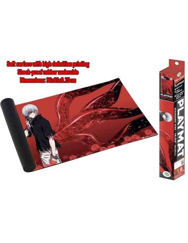 DON T PANIC GAMES TOKYO GHOUL PLAYMAT RED KANEKI