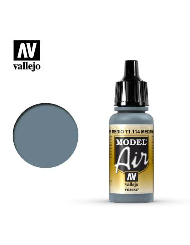 VALLEJO MODEL AIR 71114 MEDIUM GREY