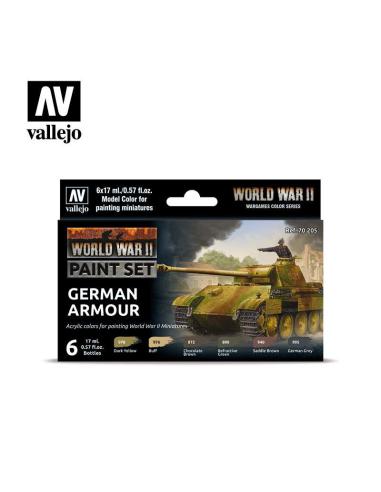 VALLEJO GERMAN ARMOUR COLOR SET 70205