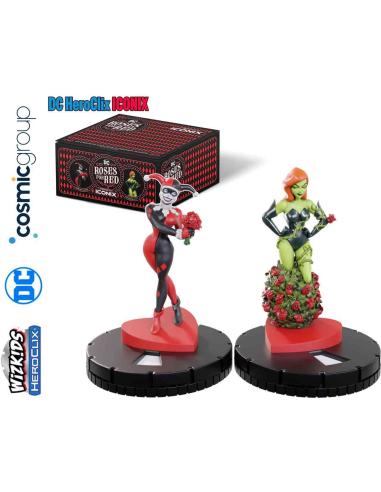 WIZKIDS DCHC ICONIX HARLEY QUINN ROSES 4 RED