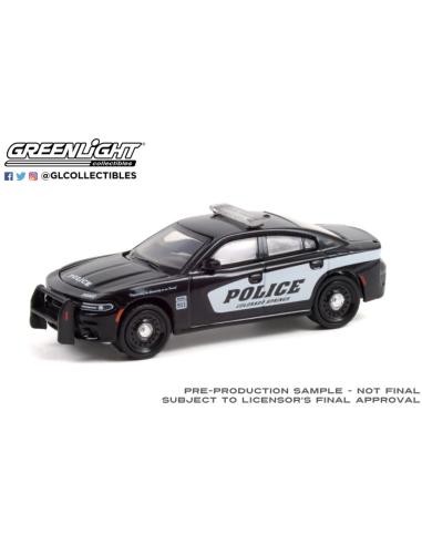 Coche de metal en miniatura Dodge Charger (2021) "Colorado" Greenlight 1/64
