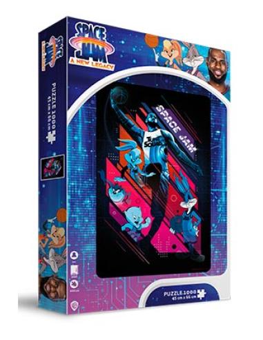 SD TOYS PUZLE 1000 LEBRON MATE SPACE JAM LOONEY TUNES