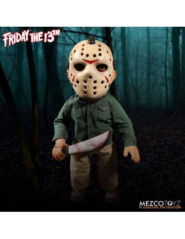 Mezco Toys Viernes 13 Figura con sonido Mega Scale Jason Voorhees 38 cm
