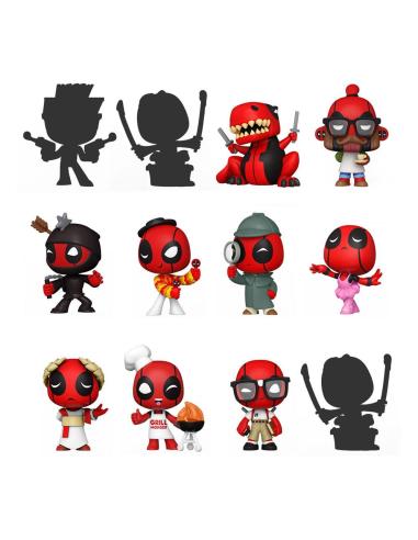 Funko Marvel Comics Mystery Minis Minifiguras 5 cm Expositor Deadpool 30th Anniversary (12)