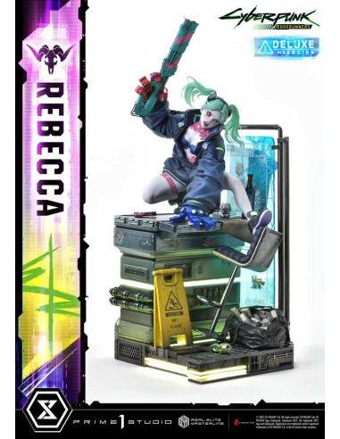 Prime 1 Studio Cyberpunk: Edgerunners Estatua Real Elite Masterline Series 1/4 Rebecca Deluxe Version 54 cm