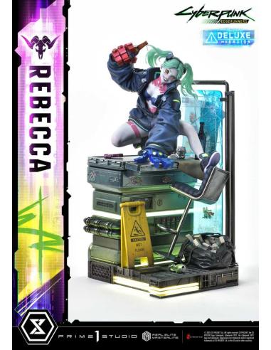Prime 1 Studio Cyberpunk: Edgerunners Estatua Real Elite Masterline Series 1/4 Rebecca Deluxe Bonus Version 54 cm