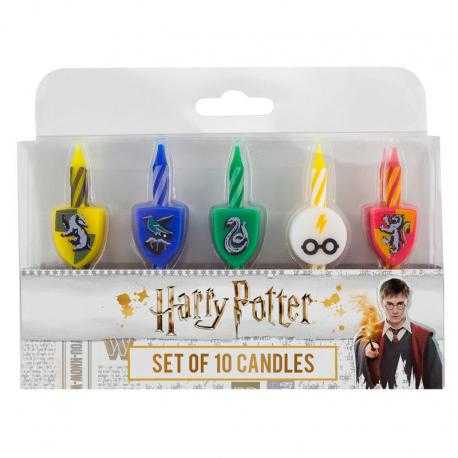 Blister 10 velas Hogwarts Harry Potter - Imagen 1