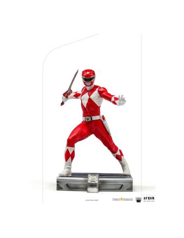 Iron Studios Power Rangers Estatua 1/10 BDS Art Scale Red Ranger 17 cm