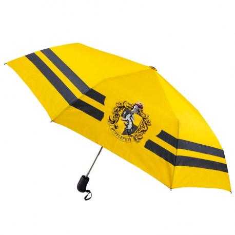 Paraguas automatico plegable Hufflepuff Harry Potter - Imagen 1