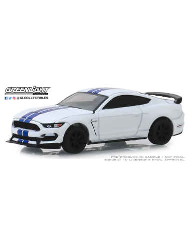 Coche de metal en miniatura Ford Shelby GT350R VIN001 (Lot #3008) Barrett-Jackson ‘Scottsdale Edition’ Series 4 Greenlight 1/64