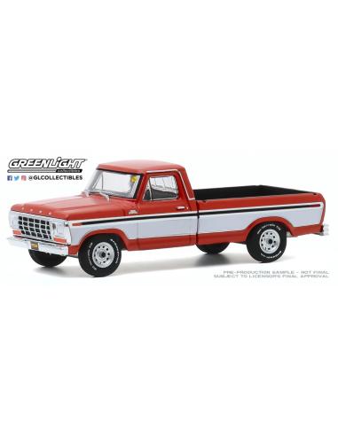 Coche de metal en miniatura Ford F-250 Custom (1978) Mecum Auctions Greenlight 1/64