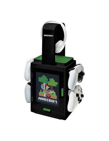 Numskull Minecraft Torre de Almacenaje con iluminación