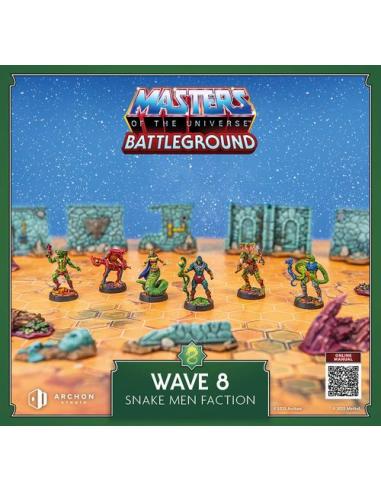 MOTU BATTLEGROUND:WAVE 8 SNAKE MEN FACTION (CASTELLANO)