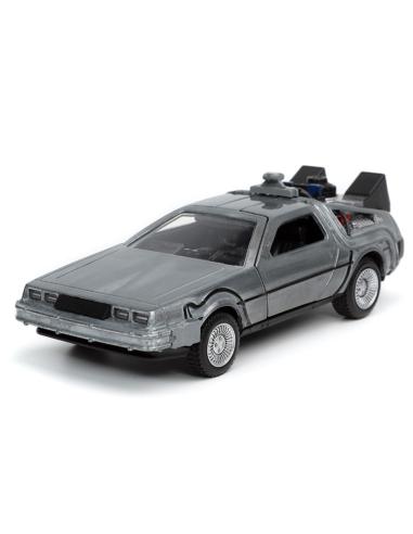 Coche de metal en miniatura DeLorean Time Machine - Back to the Future (1985) Jada Toys 32185 escala 1/32