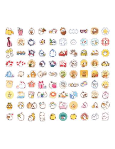 Sakami Merchandise Molang Pegatinas Sweet Moments
