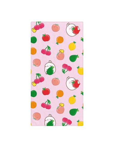 Sakami Merchandise Molang Toalla Fruits 35 x 75 cm