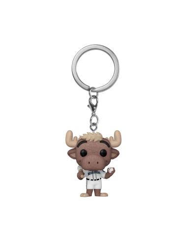 Funko MLB Llaveros Pocket POP! Vinyl Mariners- Mariner Moose 4 cm Expositor (12)